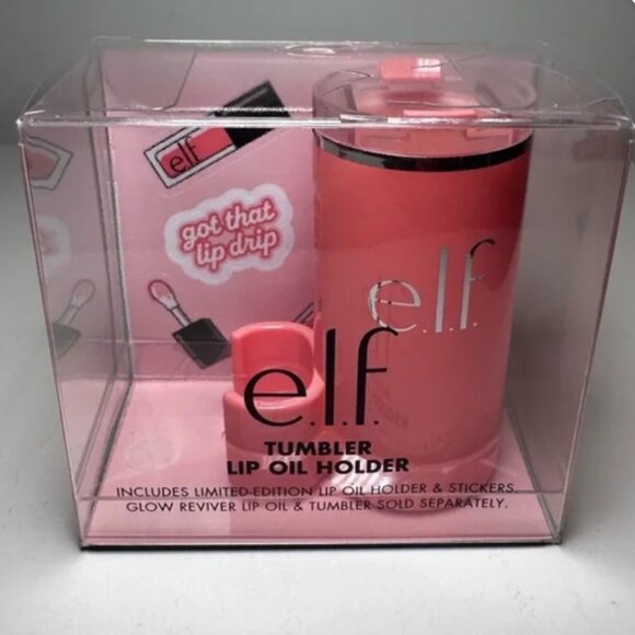 🔥 NWT! e.l.f. x Stanley Lip Holder - Coral Fixation 🔥 - Picture 2 of 4